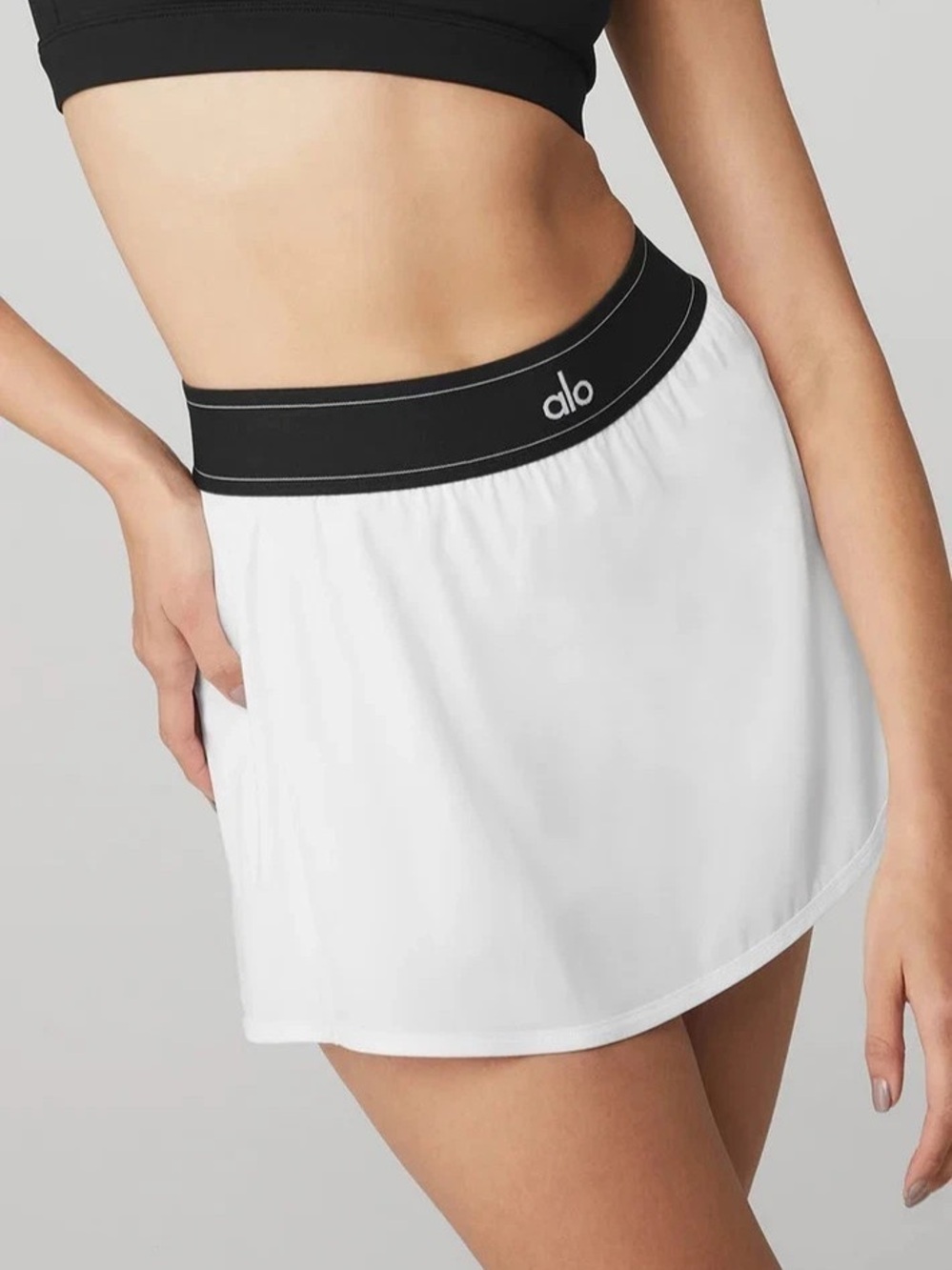 White Alo Skirt